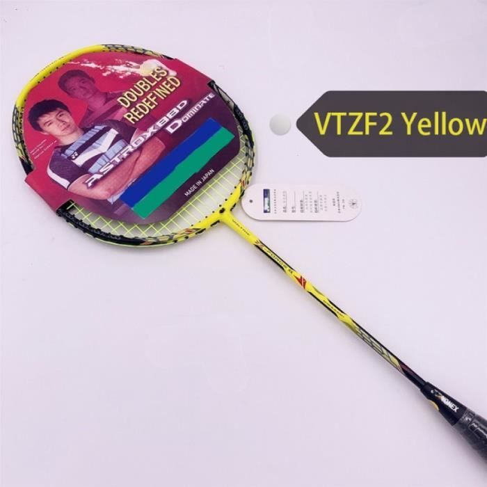 Raquette De Badminton En Fibre De Carbone OGEENIER GT5 PRO - Poids 4U (82g), Tension 24-30 Lbs - Pour Débutants Et Joueurs Occasionnels - 3