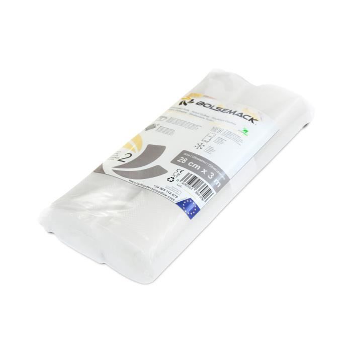 Rouleaux Sacs Sous Vide SinLaw - 10 Rouleaux 15/20/30x300cm - Sans BPA - Pour Machines à Vide