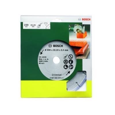 Disque Diamant - Bosch - 2607019477 - 230 mm - Meuleuse maçonnerie - Accessoire