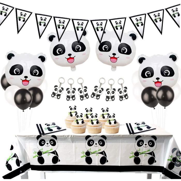 Kit Décoration Fête Avatar – Assiettes, Ballons, Bannière, Nappe, Fournitures Complètes Neuves