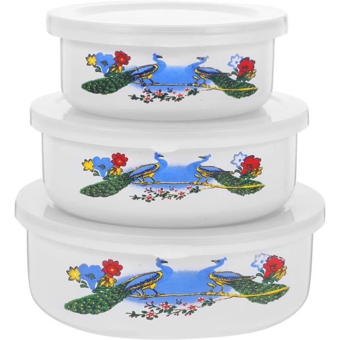 The Pioneer Woman Lot de 4 bols à pied Motif floral vintage 15,2 cm