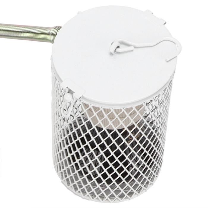 Réflecteur/Abat-Jour Pour Lampe Chauffante Reptile - Isolant, Anti-Brûlure, Économe En Énergie | Pour Terrarium, E27