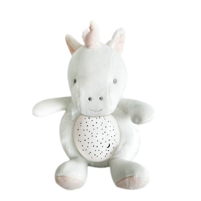 Doudou Et Compagnie 3 Lumieres Veilleuse Licorne Musique Bruit Naturel Cdiscount Puericulture Eveil Bebe