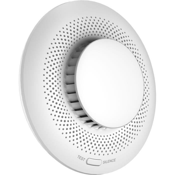 Détecteur de fumée EZVIZ T4C Détection 360° Sirene 85dB Alarme lumineuse Batterie longue durée Neuf - vue 4