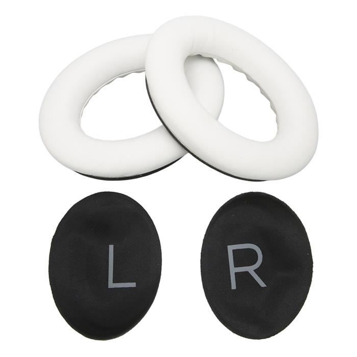 10 Coussinets D'oreille En Mousse Noire Pour Casque Audio - Diamètre 50mm - Neuf Sous Emballage