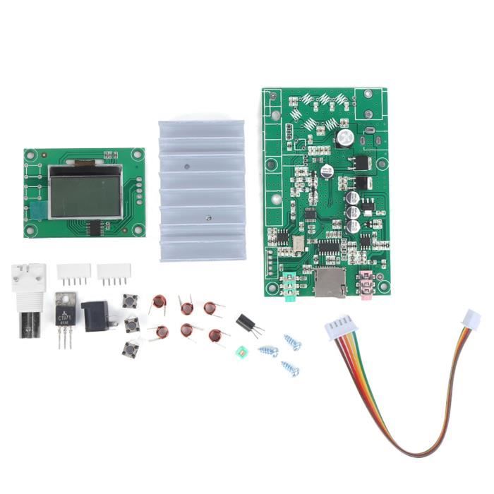 GOTOTOP Émetteur FM PLL 76M108MHz Kits de module de station de radio