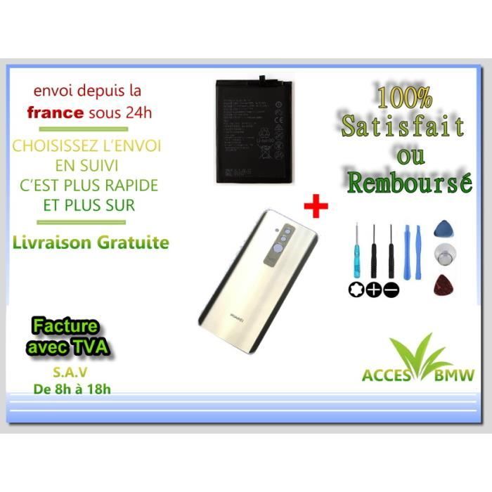 Originale Batterie HB386589ECW & Cache Batterie Gold Pour Huawei 20 Lite + Outils