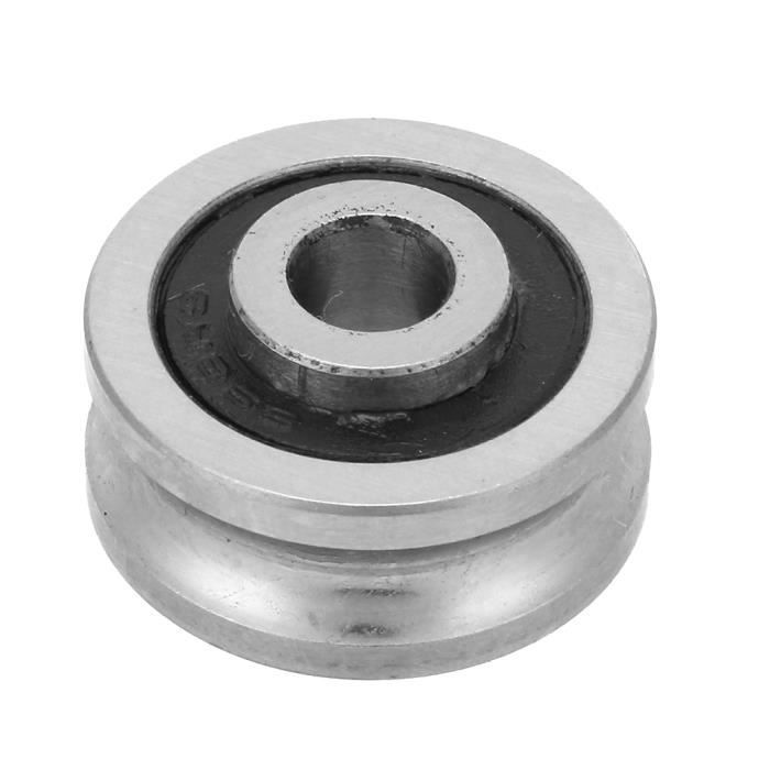 Roulement De Guidage à Rainure 8x40x10mm - Poulie Nylon Métal Pour Portes Et Fenêtres