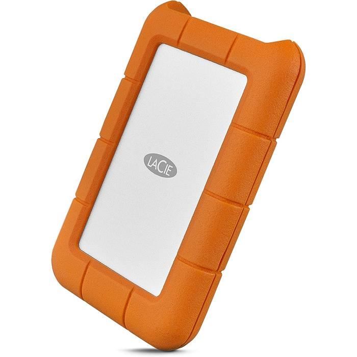 Lacie 1tb rugged 2.5in usb-c rescue 2.5in usb-c (c to a cable incl