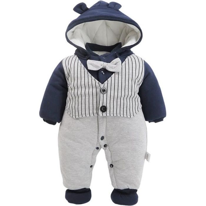 Hiver bébé filles ensemble de vêtements bébé garçons filles épais chaud  filles chaud à capuche manteaux pantalon costume enfants épais survêtement  ensemble de vêtements 