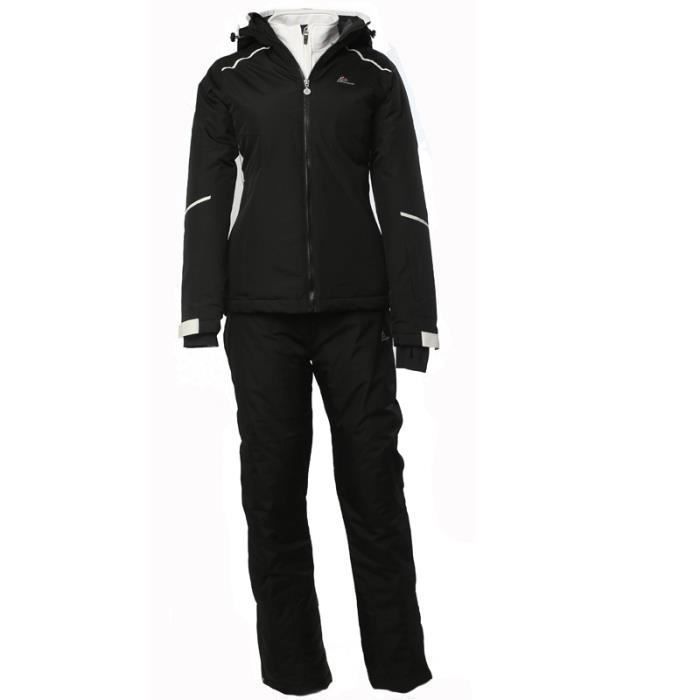 Peak Mountain - Ensemble de ski AULYMPE-noir-S Peak Mountain - Ensemble de ski AULYMPE-noir-S