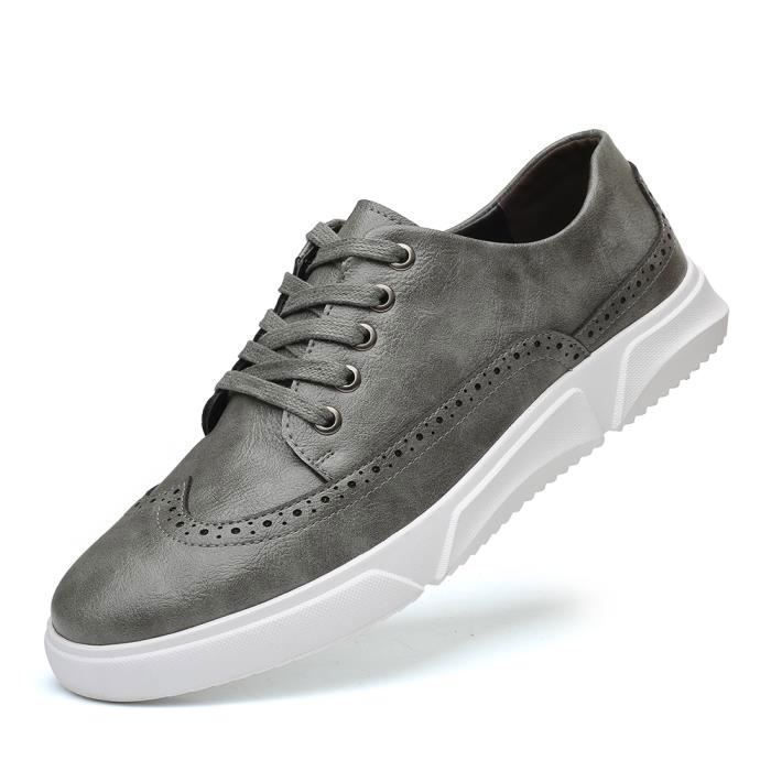 Chaussure homme plate hotsell