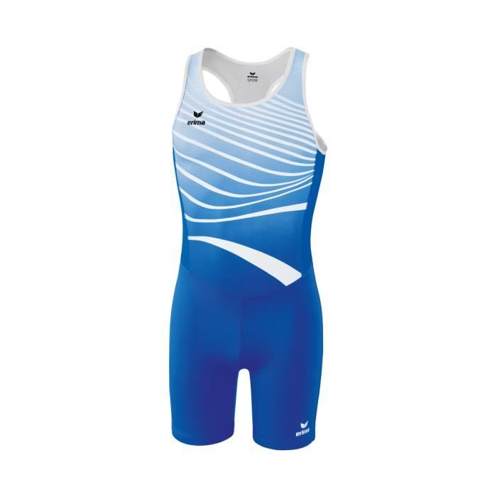 Combinaison sprinter Erima Homme Bleu/blanc Athlétisme Running