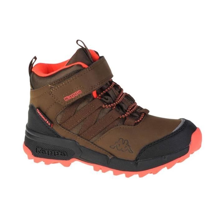 Chaussures De Course Kappa Enfant - Baskets Sport Mixte - Semelle Caoutchouc - Fermeture Scratch