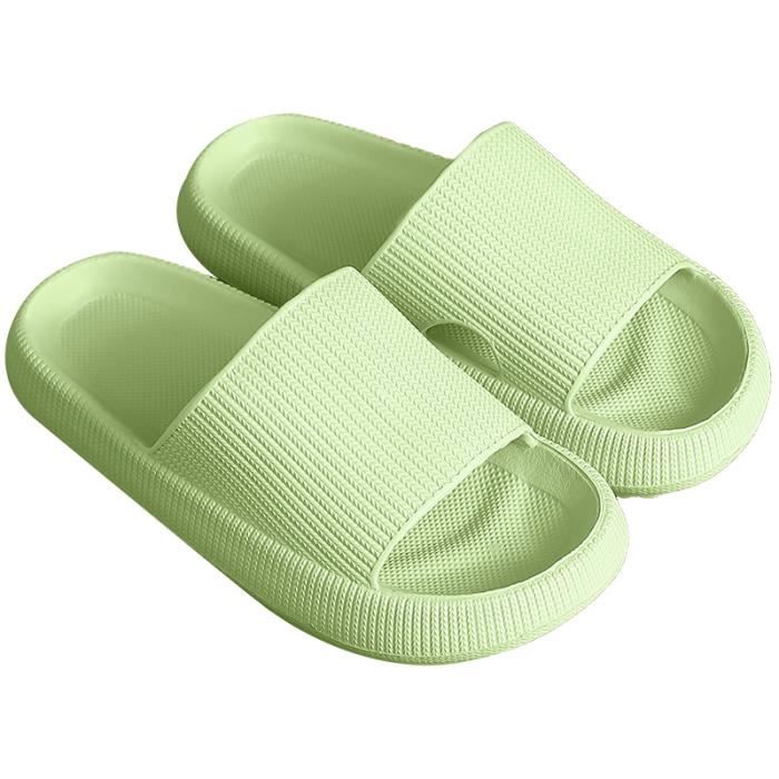 LKRSEEF Chaussons Pour Homme Femme Été Confort Antidérapants