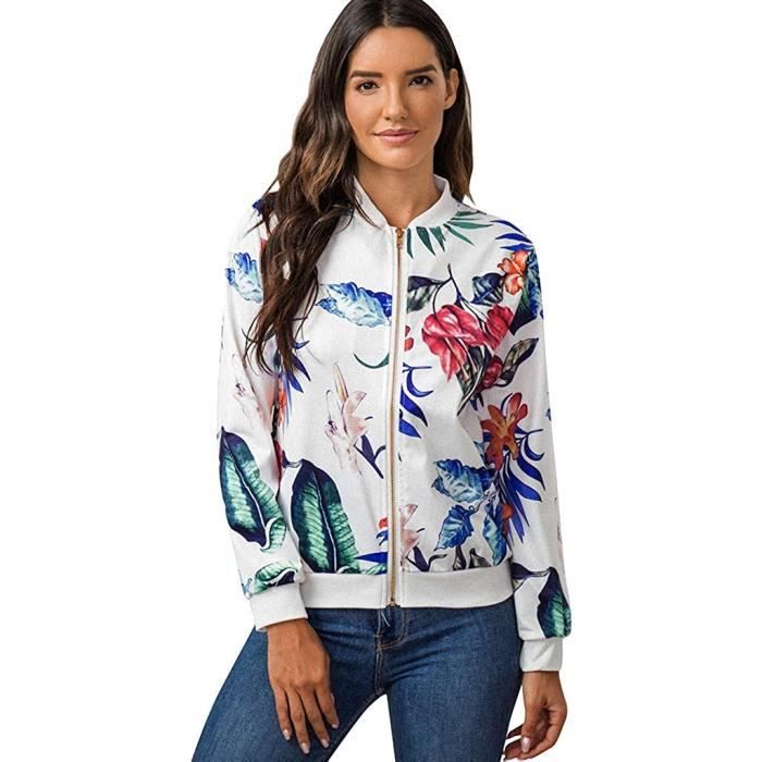 Blouson Bomber Femme Dentelle Noire Et Marine - Taille 8 (36), Occasion Très Bon état