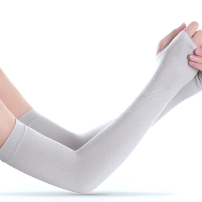 3 Paires De Manchons De Bras UV Protection - Pour Sport En Extérieur, Cyclisme - Taille Unique Unisexe
