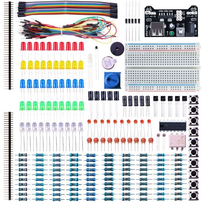 Arduino Composant Élèctronique Câble Kits Pour Arduino Pratique Portable Neuf 