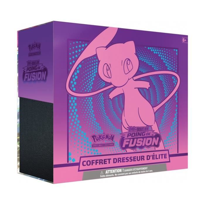 Coffret Pokemon Mew Dresseur d Elite Epee et Bouclier Carte A Collectionne  Francaise - Cdiscount Jeux - Jouets