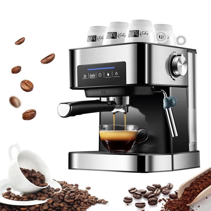 Machine à expresso - QINGQUE - 20BAR Semi automatique - 16 L - Buse vapeur - 850W - Qingque