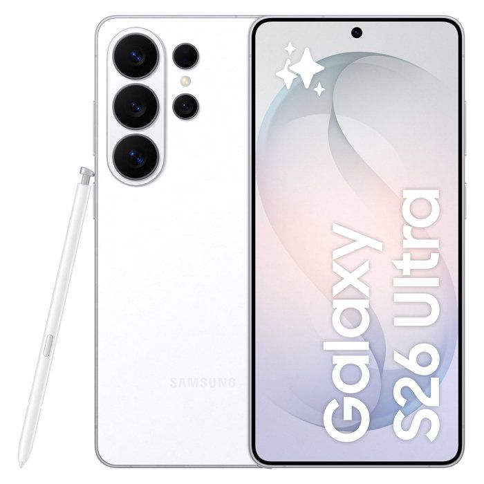 SAMSUNG Galaxy S26 Ultra AI Smartphone 256 Go Blanc