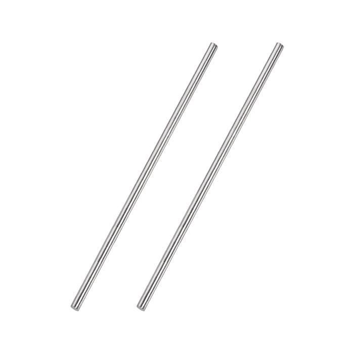 Lot De 5 Tiges En Acier Inoxydable 304 – Diamètre 2,5 Mm, Longueur 300 Mm – Pour Bricolage, Modélisme, Projets DIY – Solide Et Résistant à La Corrosion - 4