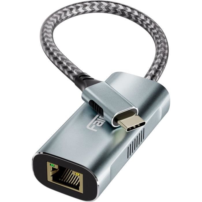 Adaptateur Réseau Gigabit De Type C Vers RJ45