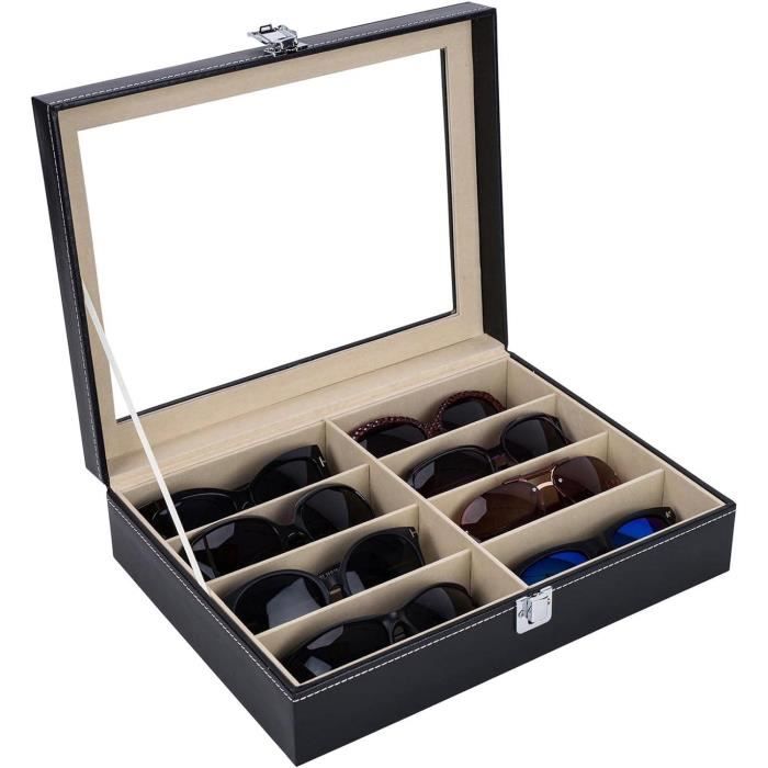 Lot De 8 Sangles De Lunettes En Cuir YBEATY - Chaînes Multicolores Pour Porter Lunettes Autour Du Cou, Longueur 70cm