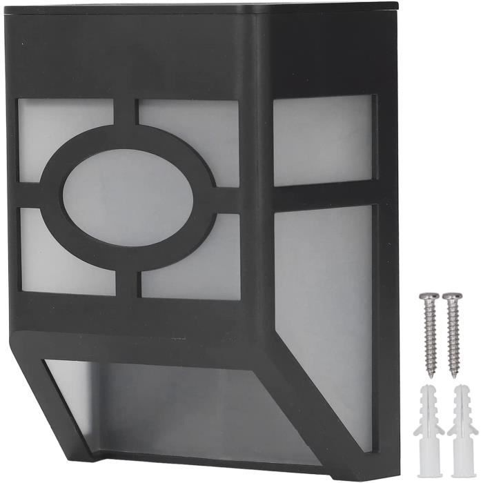 Jadeshay Applique Solaire extérieure 2 Lampes murales LED IP44 étanche