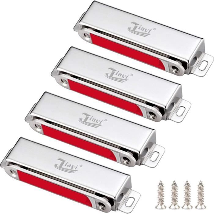 10 Pièces Aimant Pour Porte Placard, Aimants D'Armoire En