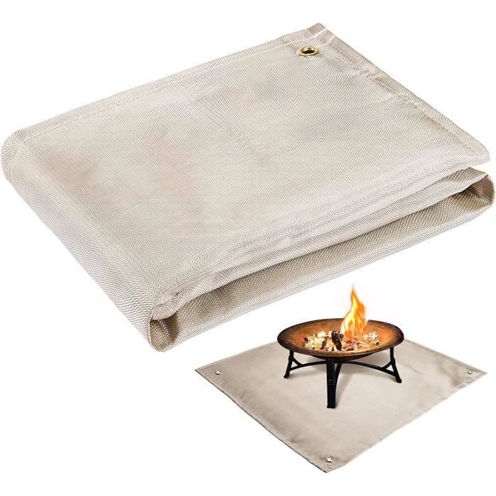 Tapis Ignifuge En Fibre De Verre, Tapis De Barbecue Sous Le