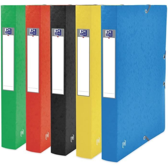 400114367 Lot De 9 Boîtes De Classement Top File+ En Carton 390 G ...