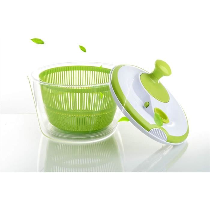 Laveuse-sécheuse à Essoreuse à Salade,Essoreuse à Laitue Multi-usage Rapide Et Facile,séchoir à