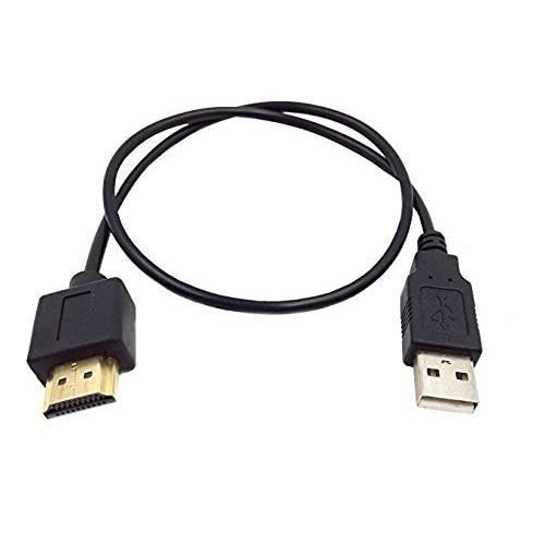 Câble Convertisseur Usb Vers Hdmi, Câble De Charge Usb 2.0 Mâle Vers
