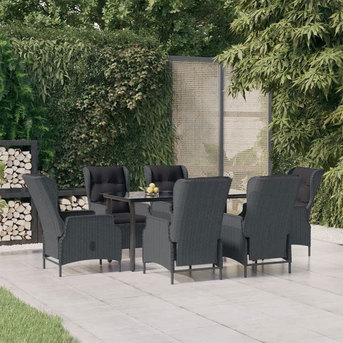 vidaXL Ensemble à manger 7 pcs - vue 2