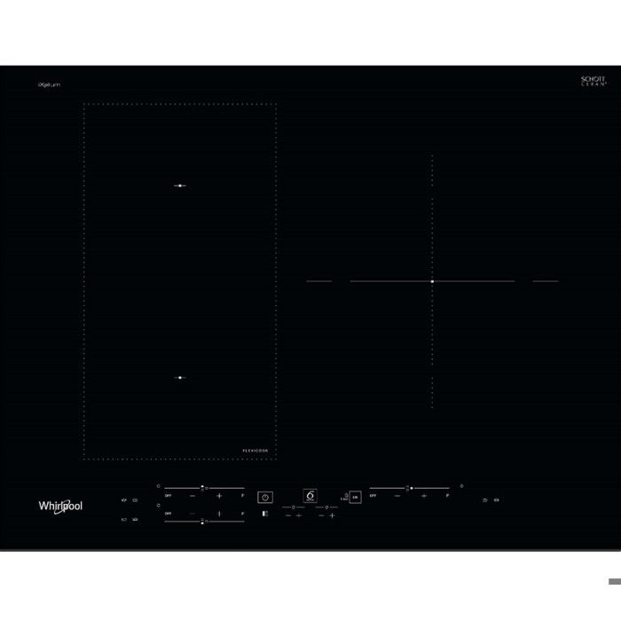 WHIRLPOOL Table induction 3 zones dont 1 FlexiCook WLB3965BFIXL - vue 4