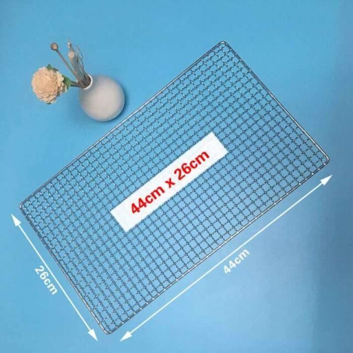 Grille De Barbecue Ronde ø44,5 Cm Acier Inoxydable 304