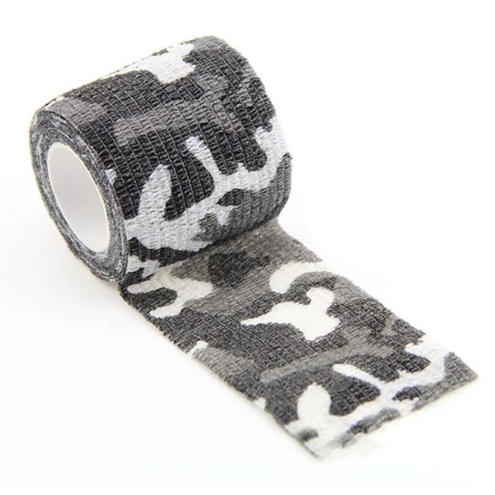 Lot De 3 Bandes De Camouflage Élastiques HEMOTON - Bandages Sportifs Adhésifs Non Tissés