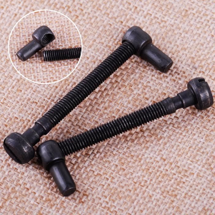 2 Diabolos M8 + Cadre Réglage Chaîne Noir Pour Honda CB650R – Accessoire Tuning Précis