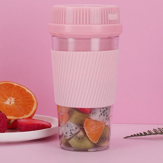 Presse-Agrumes Accueil Portable, Mini-Mixeur Électrique À Main Fruits Personnel Usb De Charge