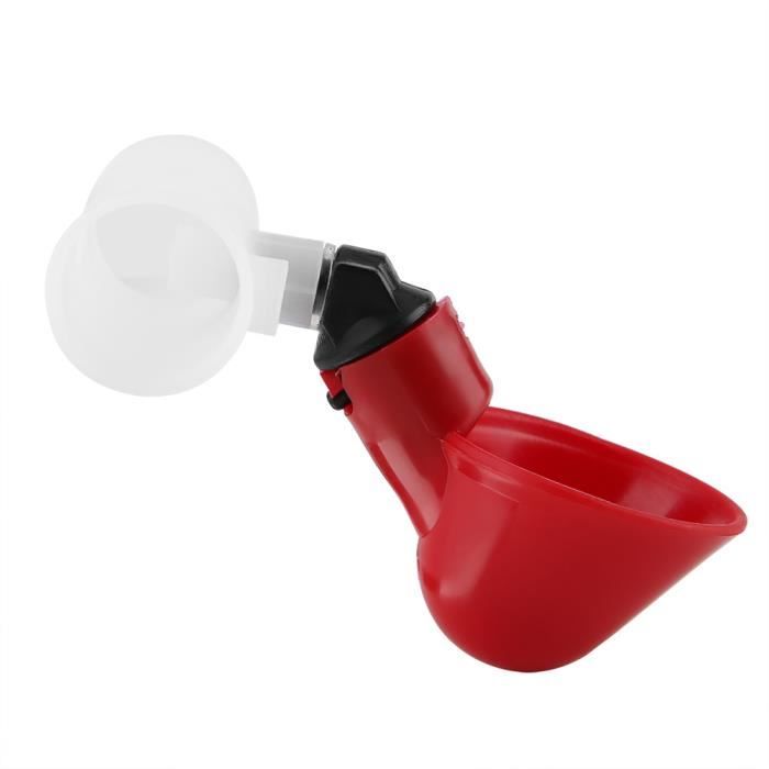 Comparer les prix de Abreuvoir automatique - ZERODIS - 5 pcs - Bol d'eau amovible - Couleurs vives - Pour poules et oiseaux