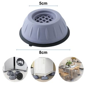 Tapis Anti-Vibration ECENCE 10x10cm - Lot De 4 | Pour Lave-Linge, Sèche-Linge, Enceintes, Made In Germany