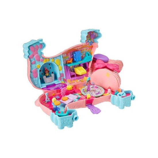 Polly Pocket Coffret Univers Hôtel de Corgi, mini-figurines Polly