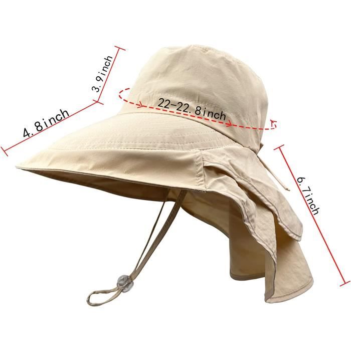 Women Sun Hats UV Protection Foldable Wide Brim Ponytail Hole