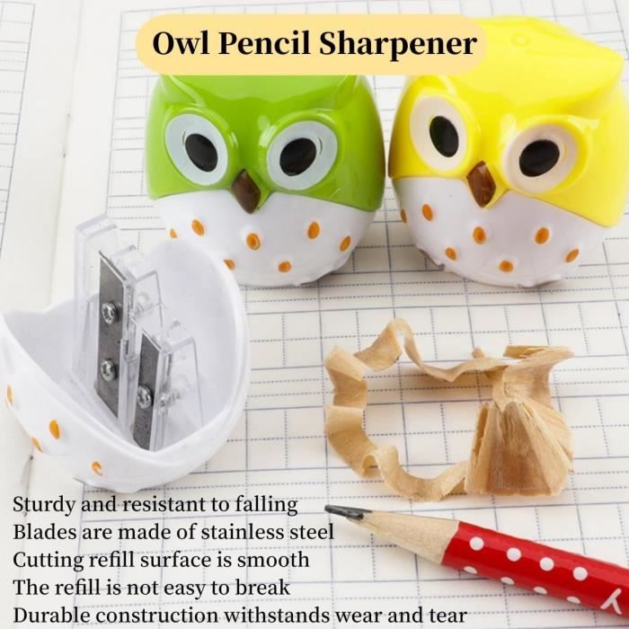 Taille-crayon Multifonctionnel Pour Fournitures Sc... – Grandado