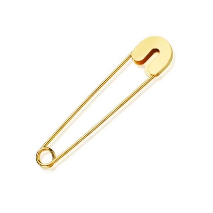 Broche/Pendentif Convertible Arc En Or Jaune 14 Carats - Ruban Noué - Wilson Brothers Jewelry - Occasion
