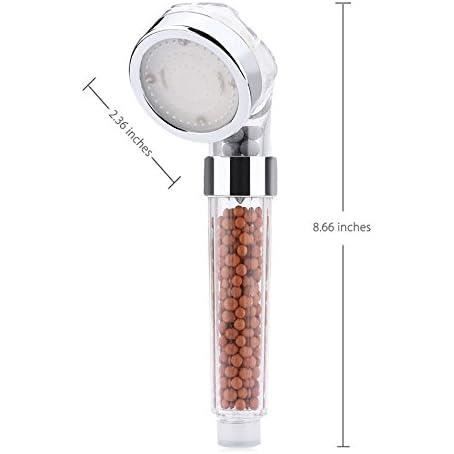 Amison 7 Pommeau de douche à LED pour économie d'eau - Changement de  couleur - Température automatique haute pression- Filtre anion : :  Bricolage