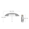 VINGVO parapluie de soleil Mini Portable Anti UV Sun Rain Protection Umbrella Women Lady 5 Parasols Pliants-2