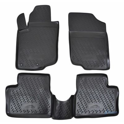 Tapis De Sol Velours Noir Citroën Xsara 1997-2004 - Sur Mesure Antidérapant - Renfort Pédalier