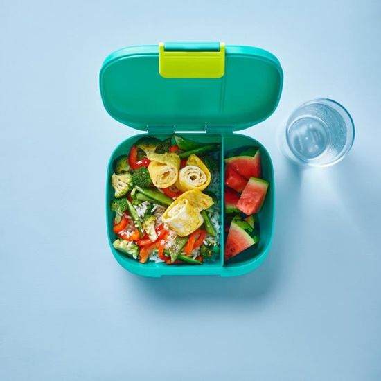 Lot de 3 lunchbox en verre avec couvercle à valves vapeur - multi forme  -cook & heat Couleur transparent Pyrex